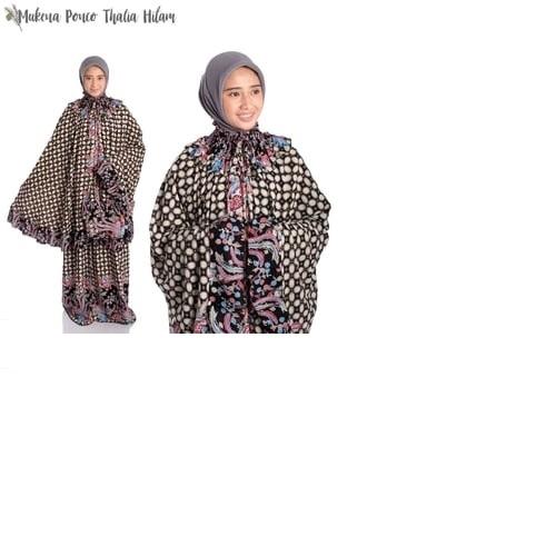 MUKENA PONC BALI THALIA AOS HITAM