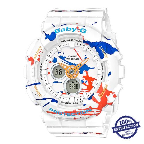Casio Baby-G BA-120SPL-7A World Time Watch untuk Wanita-Intl