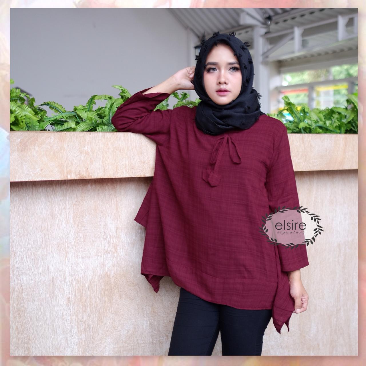 Baju Wanita Baju Gamis Baju Muslim Keysa Blouse