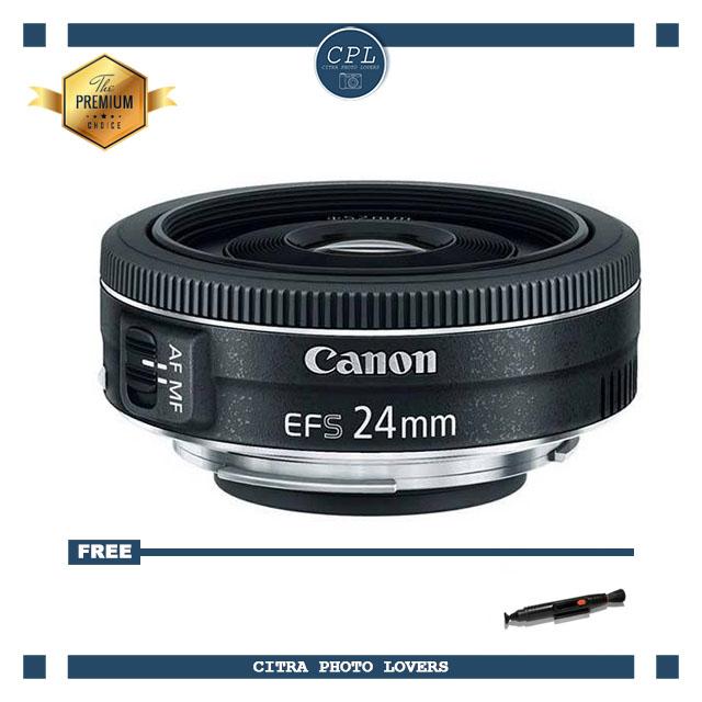 Canon EF-S 24mm f/2.8 STM - Hitam
