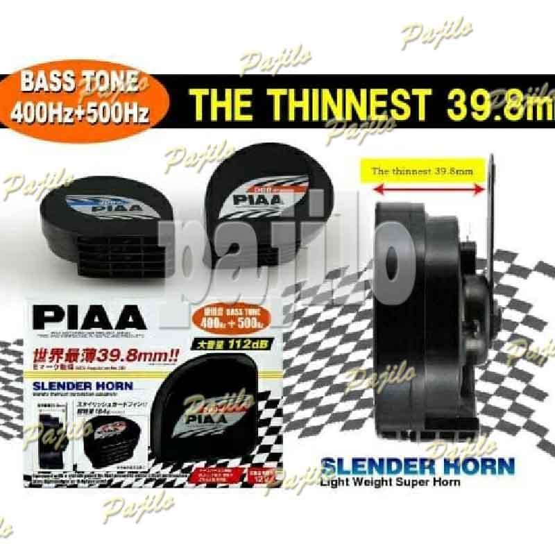 Aksesoris Mobil Motor Klakson PIAA Keong Slender Horn Kelakson Telolet Trompet Avanza Xpander Calya Innova Brio Satya Sigra Xenia Rush Carry Ertiga HRV Ayla Terios Agya Ignis Mobilio APV Pajero Sport Fortuner CRV Sienta BRV Livina NMAX PCX XMAX Vario
