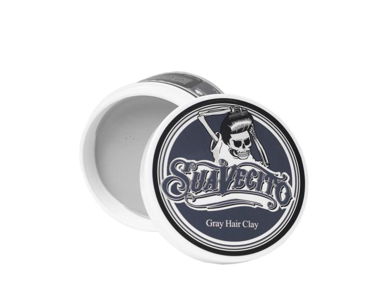 Pomade Suavecito Coloring Wax Grey - Warna Abu Abu - Claybased / Clay based - Free Sisir Saku - Hair Wax - Minyak Rambut