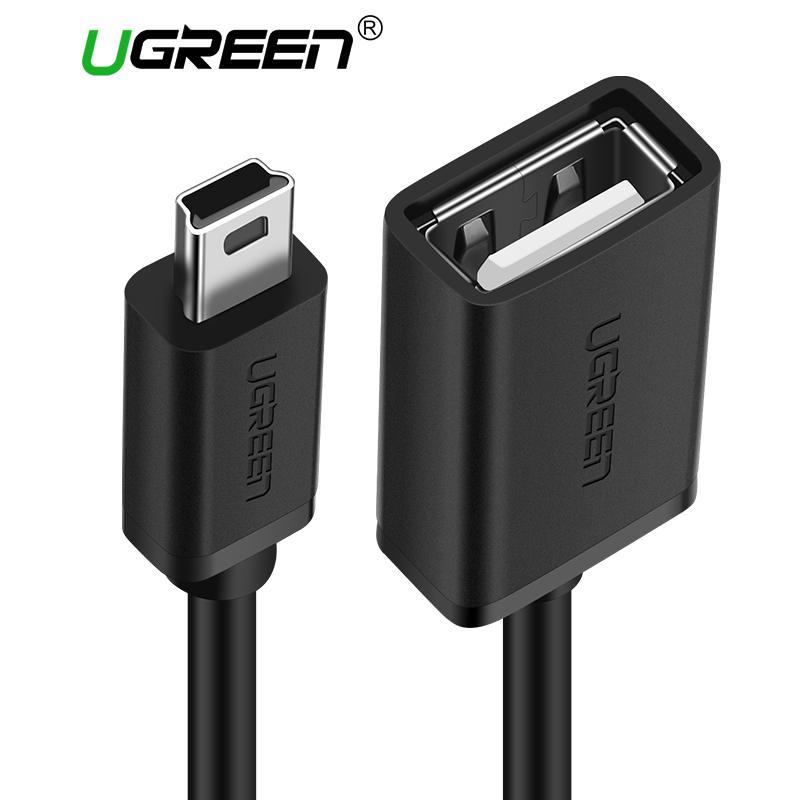 UGREEN 10CM Mini USB OTG Cable For Kamera Digital MP3 MP4 Handphone