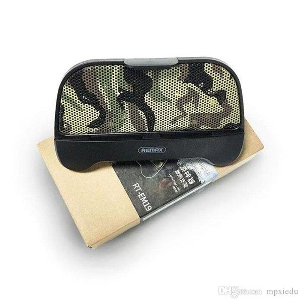 Remax Smartphone Cooling Gamepad Navy RT-EM19 Stand Pad Handphone for Mobile Legend, PUBG, AOV, Free Fire #game