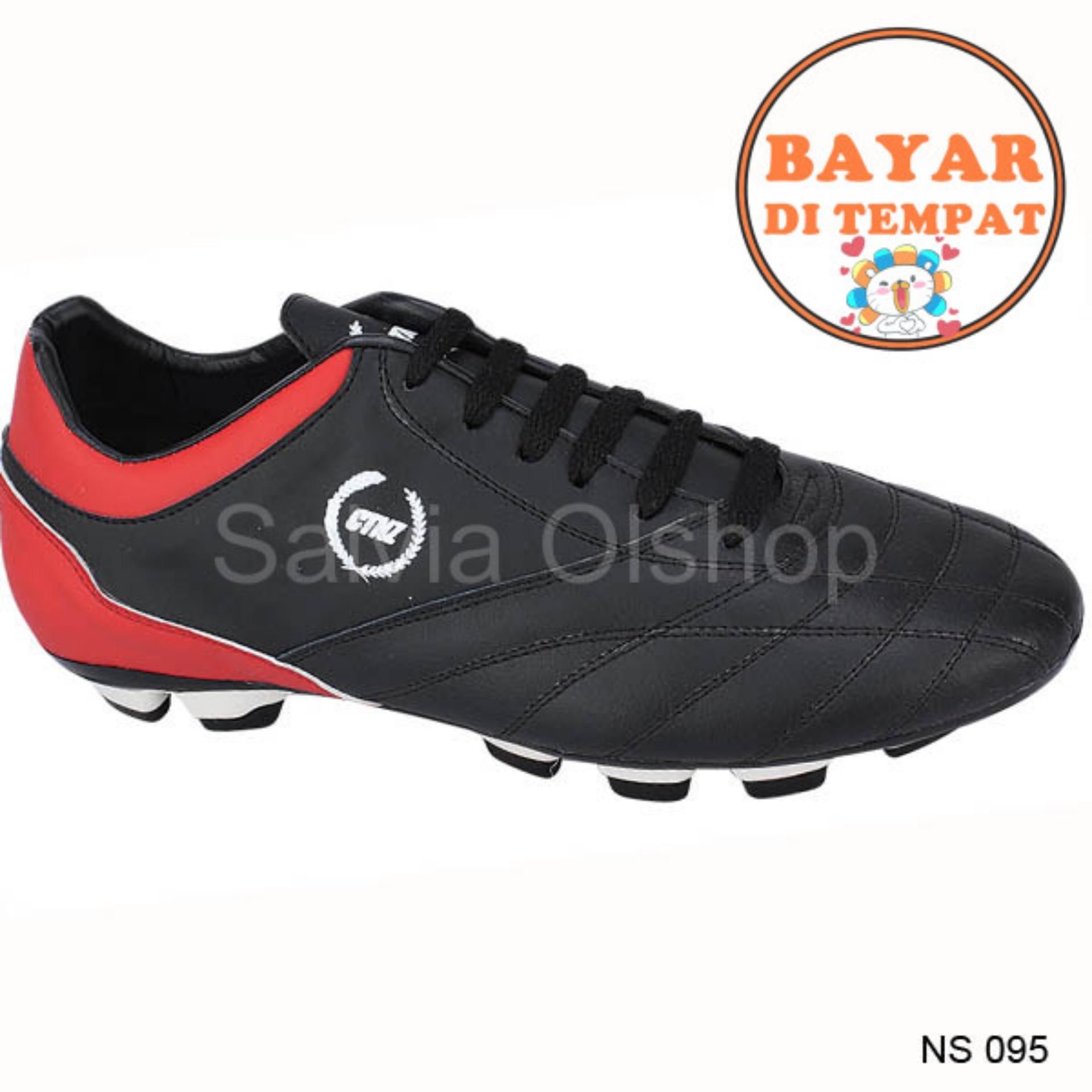 Catenzo Sepatu Sepak Bola Keren Dan Kuat NS 095 - Hitam