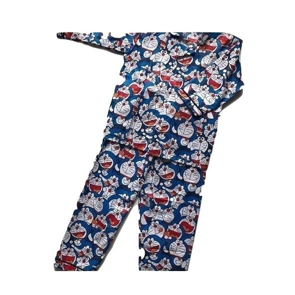 Baju Tidur Anak Gambar Doraemon - Untuk umur 4-7 Tahun ( Piyama Lengan Panjang )