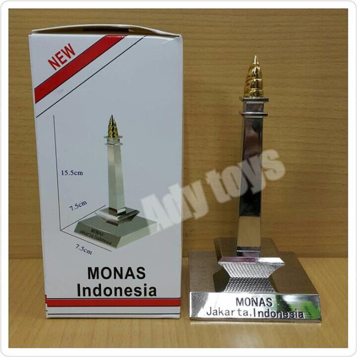 Pajangan Miniature Monas Indonesia - Naiha5