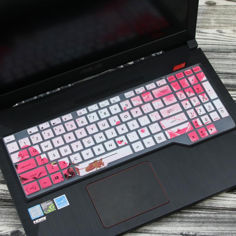 Asus 15.6 inci permainan komputer laptop Terbang Mobilefortress FX504GD8300 Keyboard pelindung layar pelindung tertutup penuh