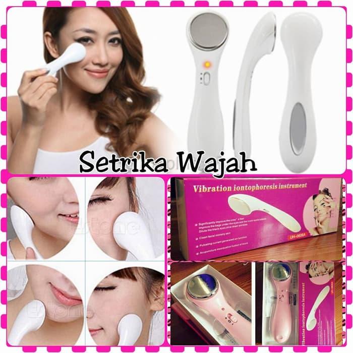 Setrika Wajah Ion Face Massager - Setrika Kulit Muka - Strika Wajah Enak di Pakai dan Aman
