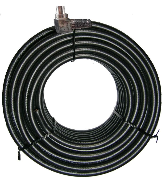 Kabel Antena TV Tanpa Booster Kitani 5C 2V RG-6 - Panjang 20 Meter Kualitas Kabel