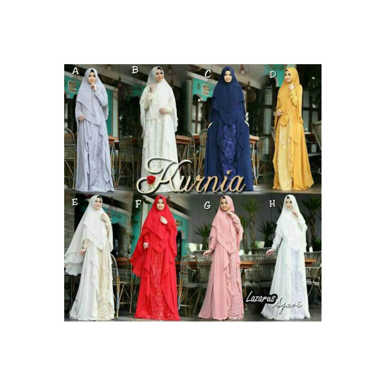 Gamis syari Lazarus ori Kurnia