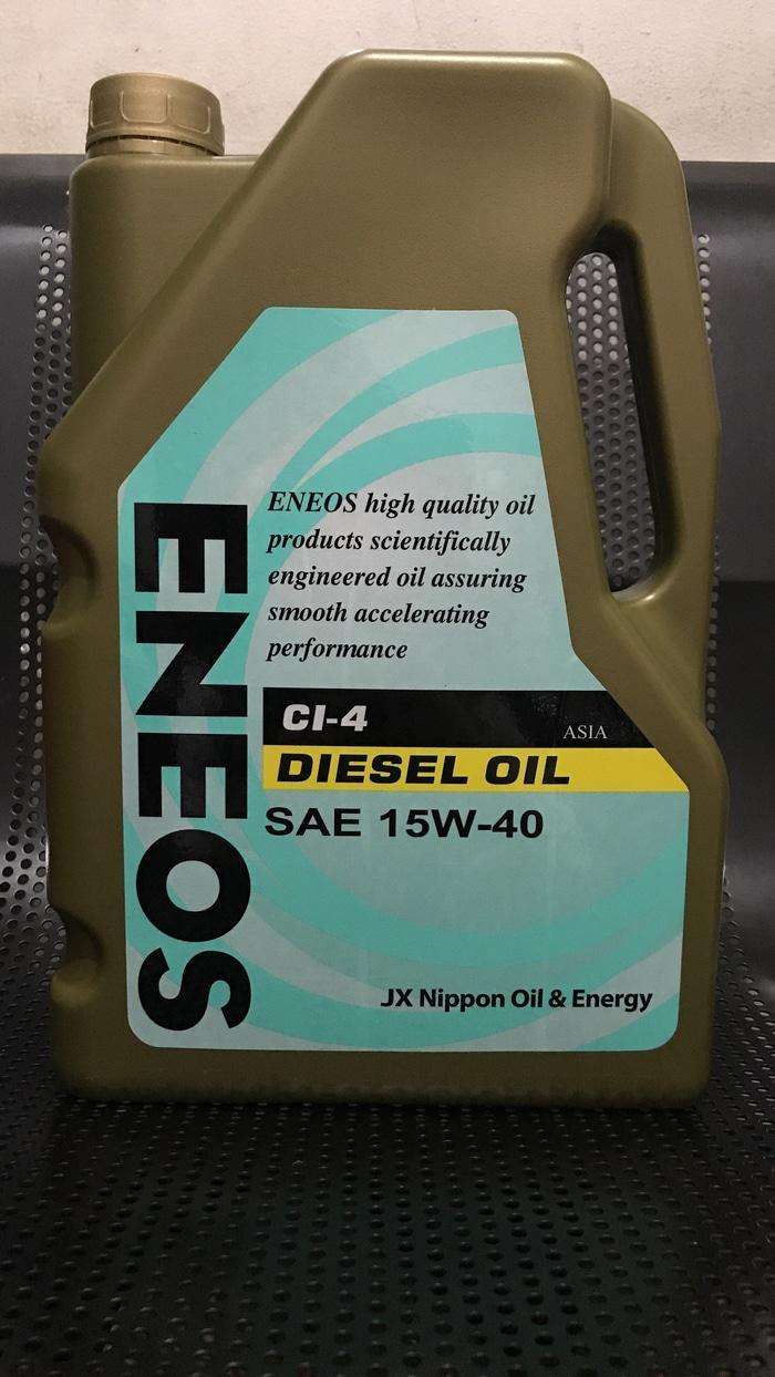 Oli Mesin Mobil Eneos Diesel Oil CI-4 15w40 15w/40 15w-40 4L