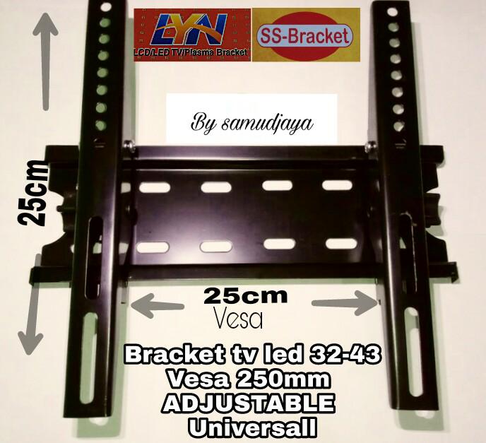 bracket tv led/lcd 17-40 inchi universal vesa 250mm
