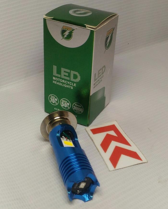 LAMPU LED H6 RTD BLUE EYES | LED MOTOR PNP ARUS DC | LAMPU UTAMA LED