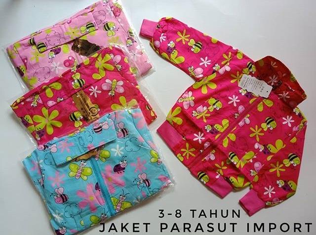 Jaket Parasut Import Anak Cewek Terbaru