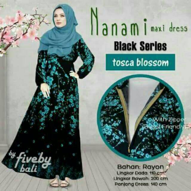 Gamis nanami respan(gamis bali)