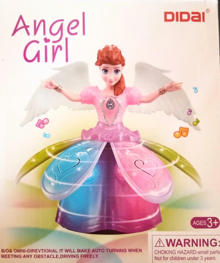 Leoshop888 Boneka/Mainan Lovely Girl Nyanyi Music Goyang / Lampu Projektion/ Projection