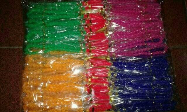 PALING LARIS Souvenir Pernikahan Tasbih Kecil Bening Warna Murah Sovenir Nikahan