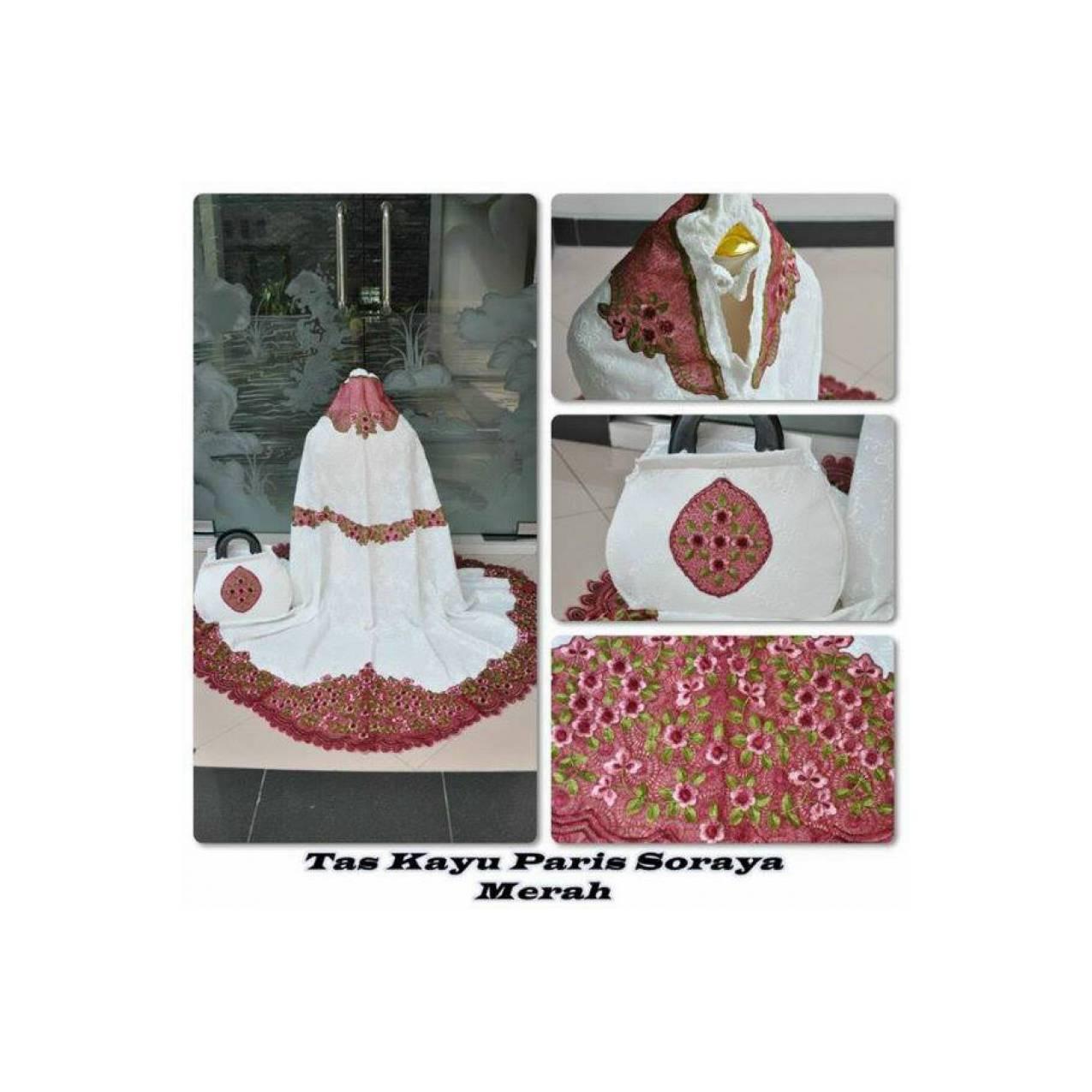 Mukena Tas kayu paris soraya