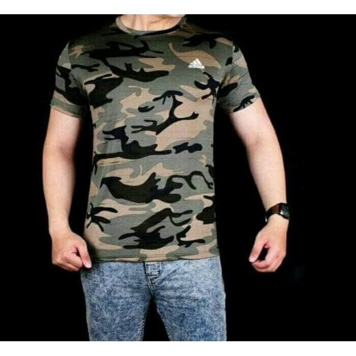 Baju Kaos ARMY Sabuk Tentara Militer Police Polisi TNI Pistol Jaket 3D - Mkidxf