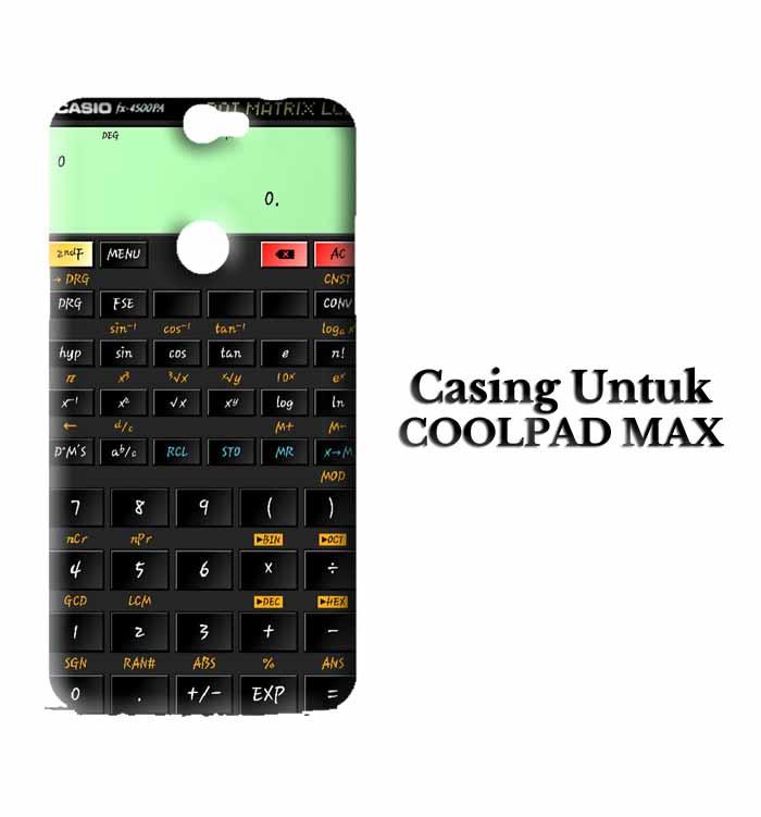 Casing Coolpad Max kalkulator fix Custom Hard Case Cover