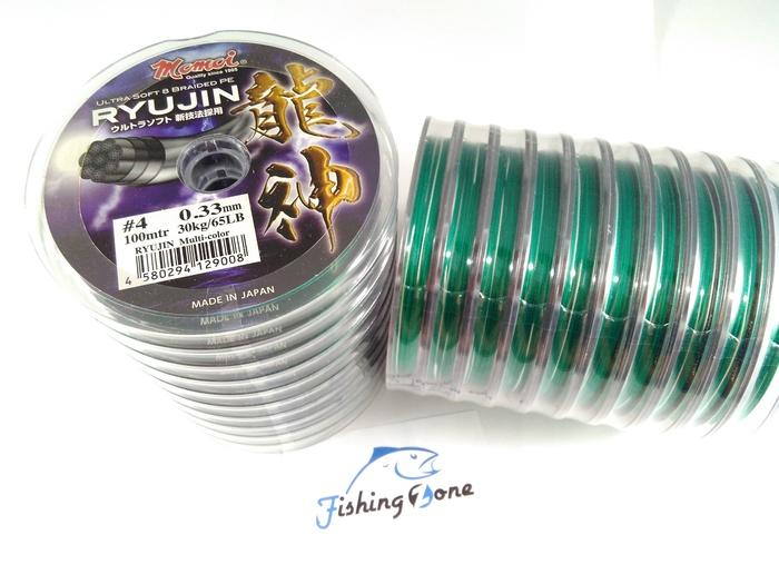 MOMOI RYUJIN SUPER PE (MULTI COLOR) PE#4 (100Meter Connecting) - fo2HIV