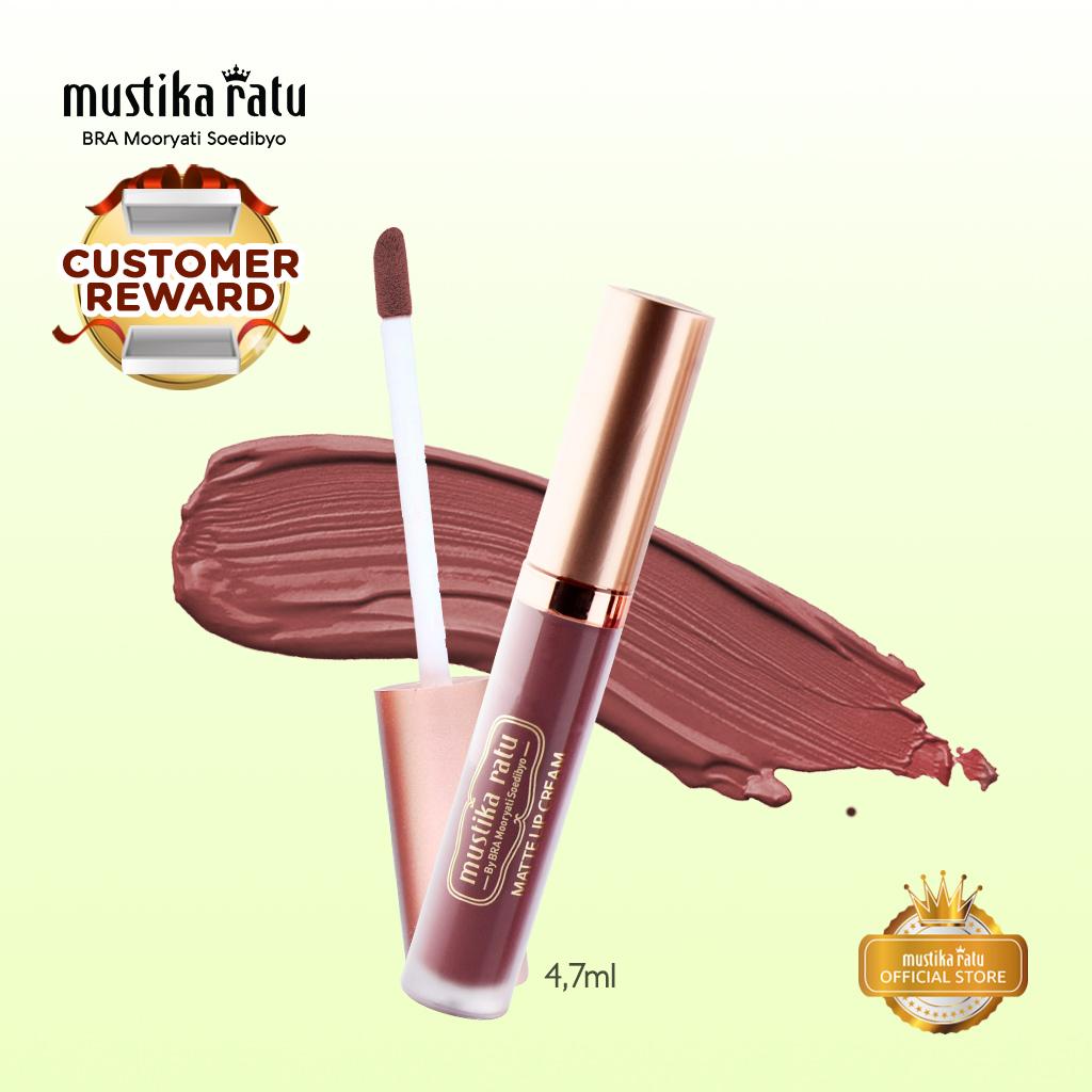 Mustika Ratu Matte Lip Cream UltraMoisturizing - Precious Poppy