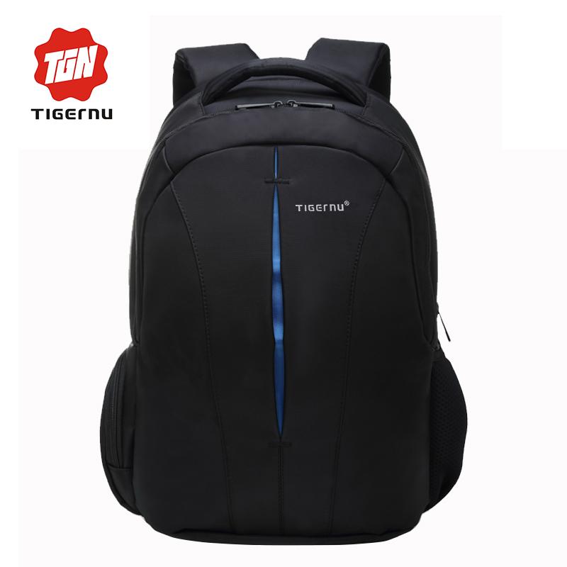 Tigernu Tas Ransel Laptop Anti Theft Waterproof Backpack For Notebook Up To 15.6 Inch - Black Blue