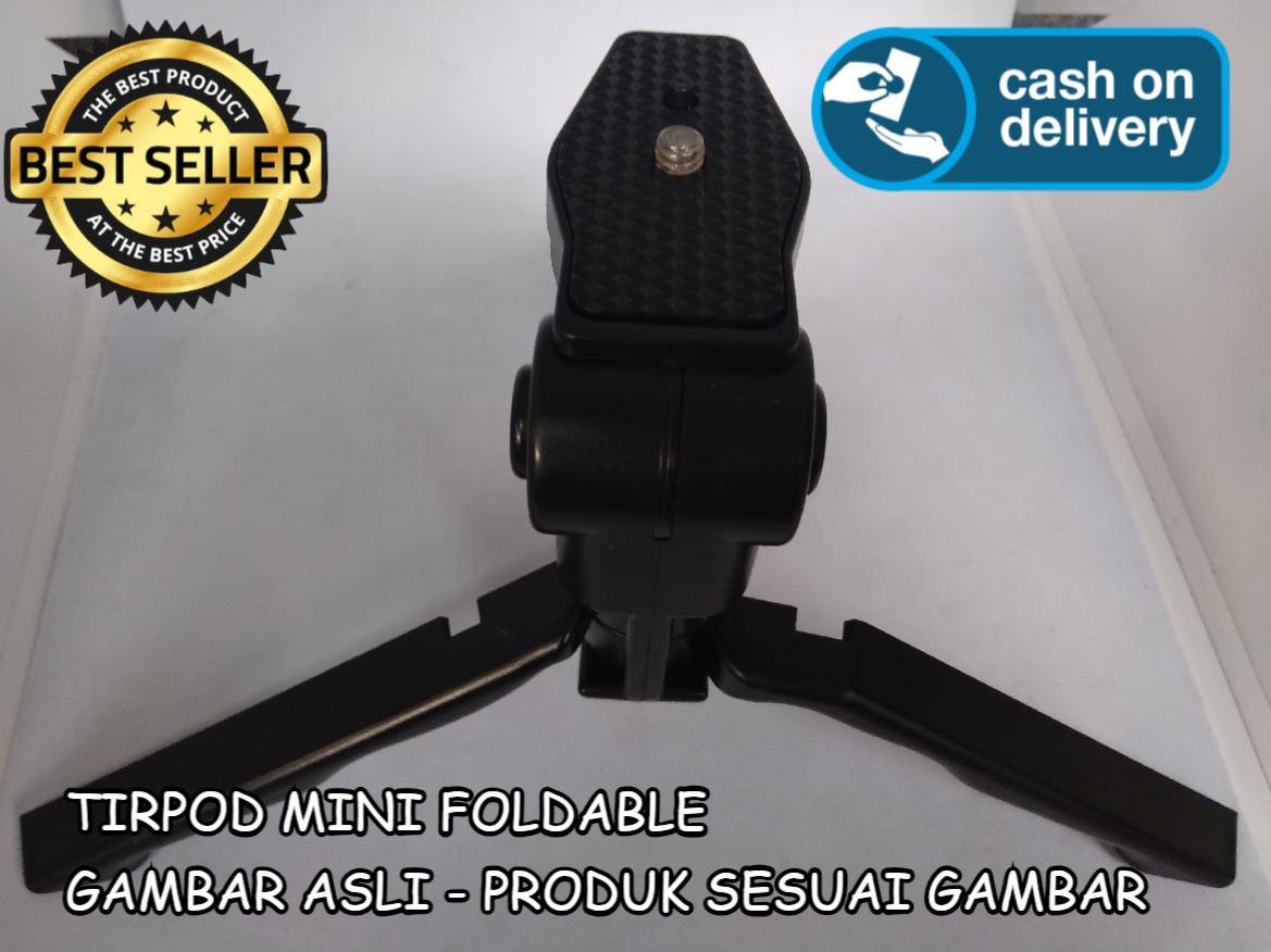 Zero Com - Tripod Serbaguna Tripod/Handsgrip Mini Foldable Tripod SLR / Tripod Smartphone / Tripod Action Cam Tripod Mini Foldable 2 in 1 High Quality