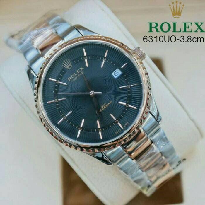 Harga Diskon!! Jam Tangan Pria Rollex Cellini. Super Grade Aaa - ready stock