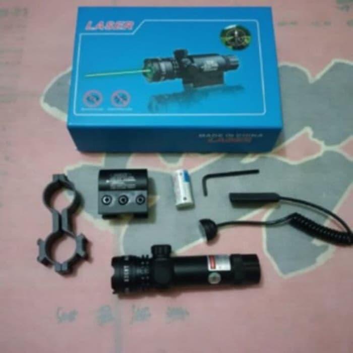 LASER SENAPAN TEMBAK SCOPE LASER MERAH 803 YANG MAHAL/ LASER MERAH RED