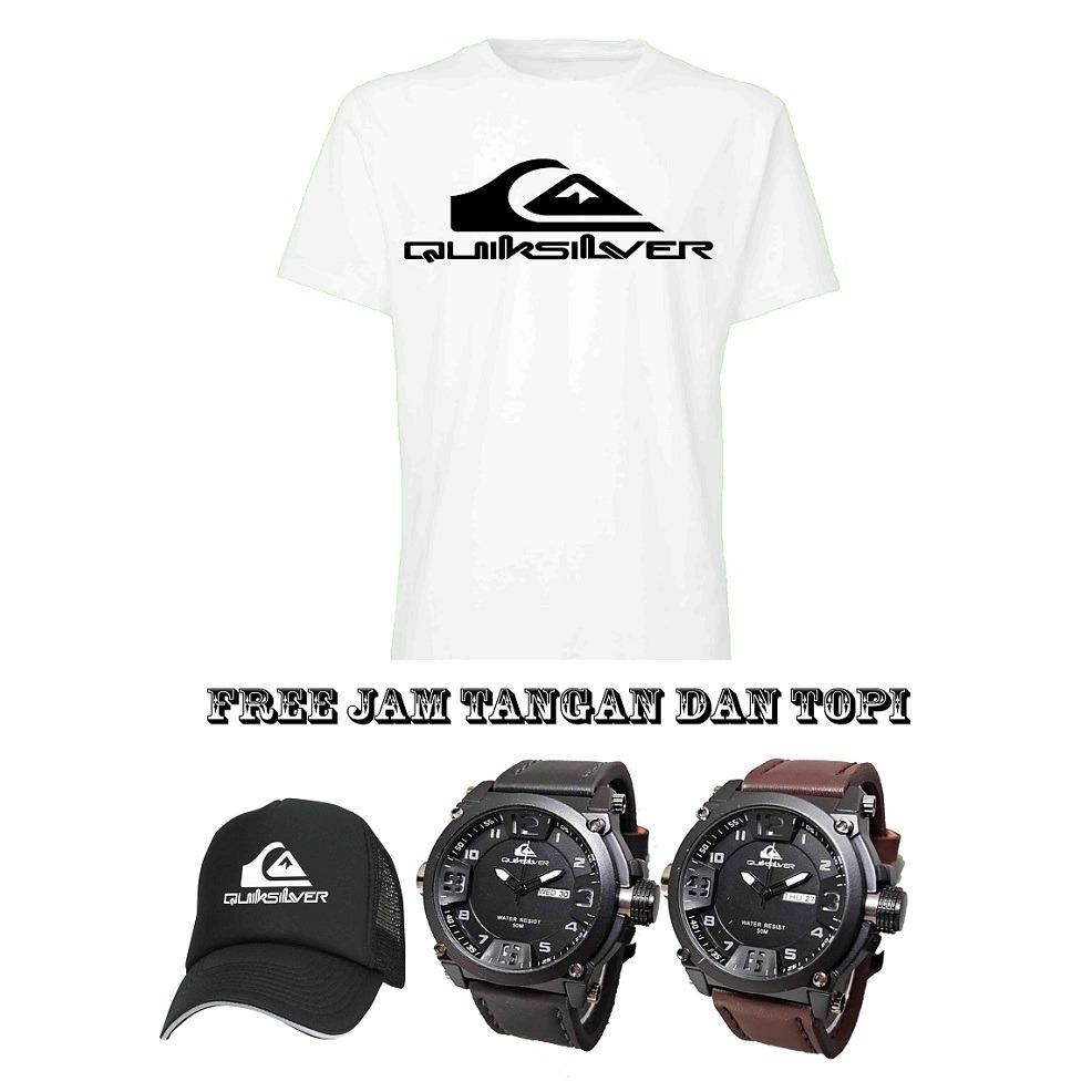 KAOS DISTRO CASUAL LIMIT EDITION GRATIS JAM TANGAN CASUAL DAN TOPI SANTAI