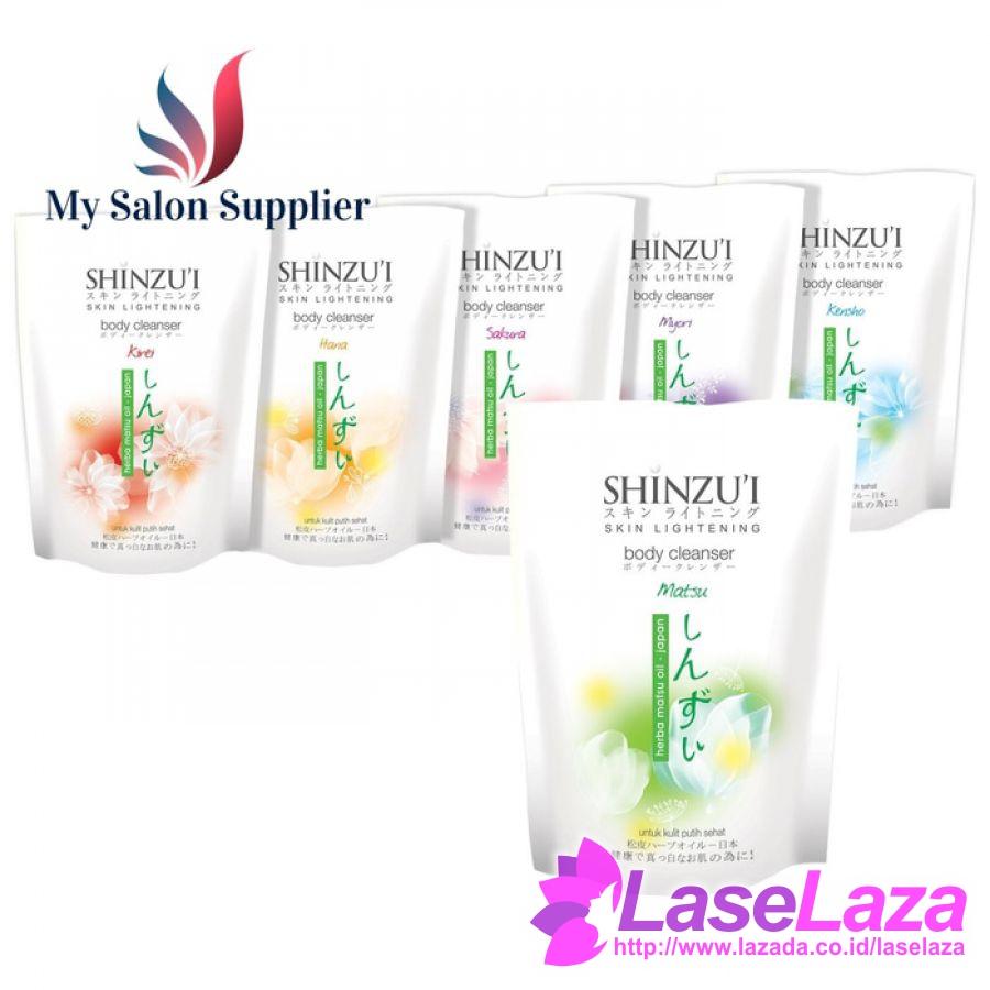 Shinzu'i Shinzui Refill 450ml Skin Ligtening Body Cleanser Sabun Badan Terlaris