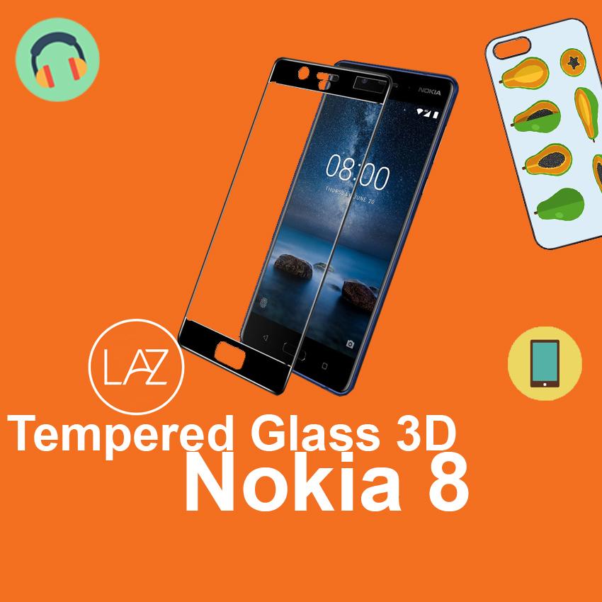 Original Star Tempered Glass 3D Full Nokia 8