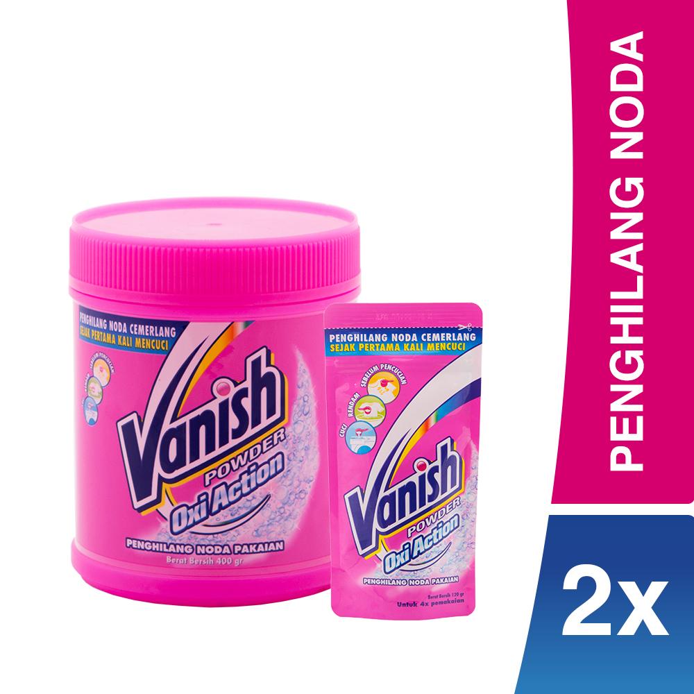 Vanish Powder 400gr + Vanish Powder 120gr