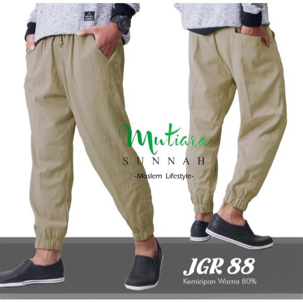 Jogger Pants  Celana Jogger  Sirwal Jogger  Celana Jogging Pria  JGR 88