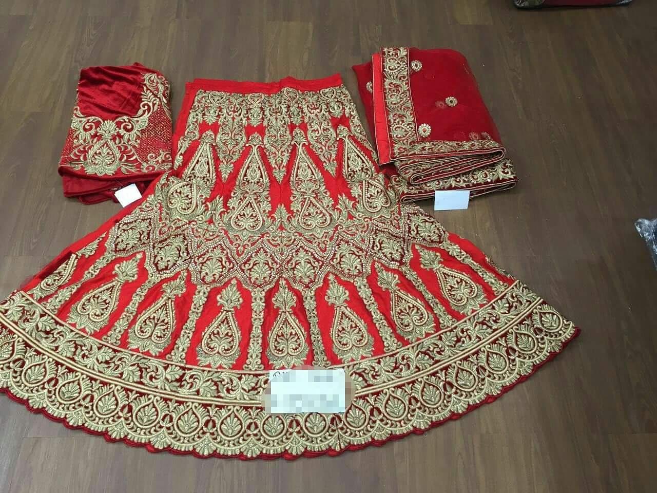 gaun pengantin india