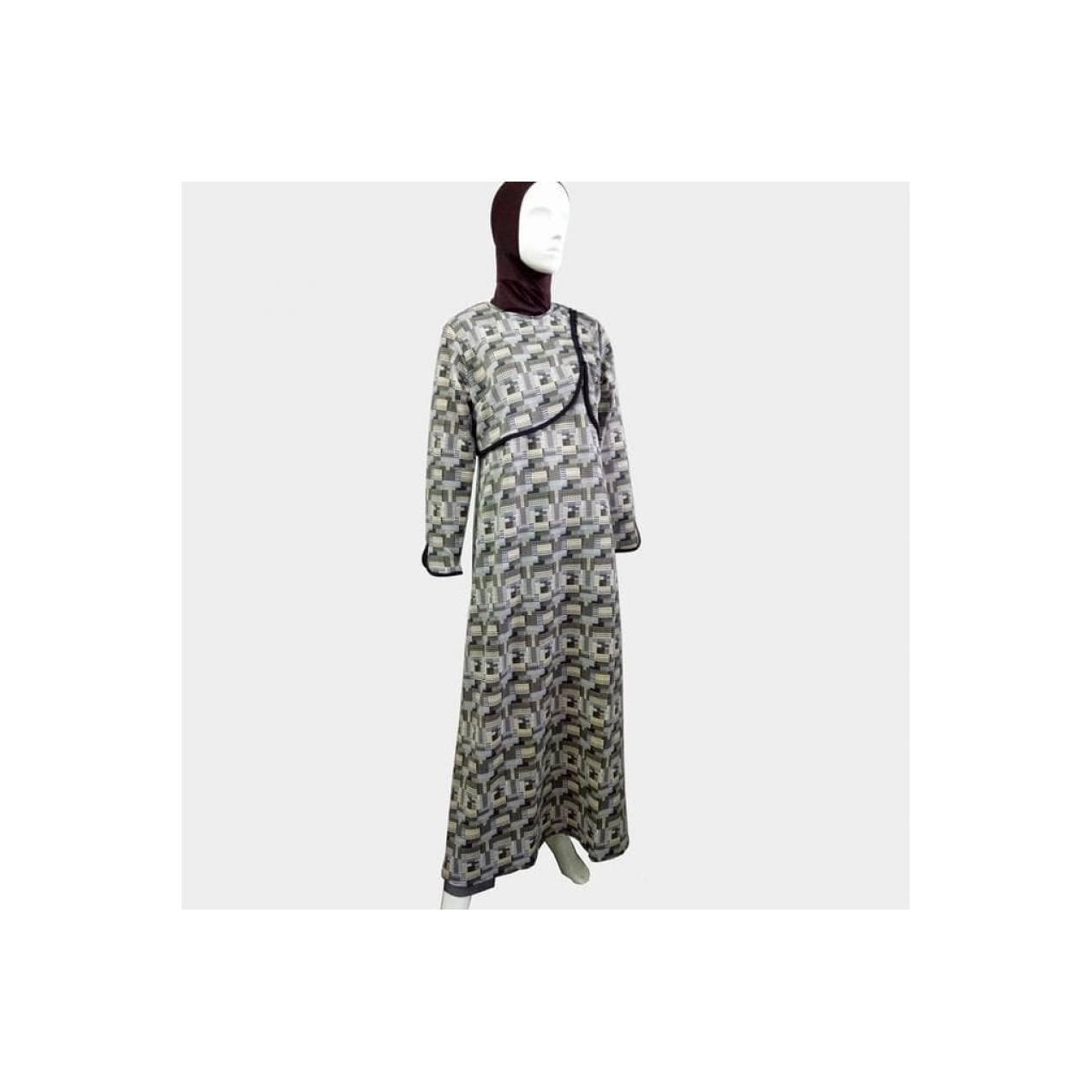 Zoya Gamis Muslimah Dress Motif Cantik - Fadiya Dress