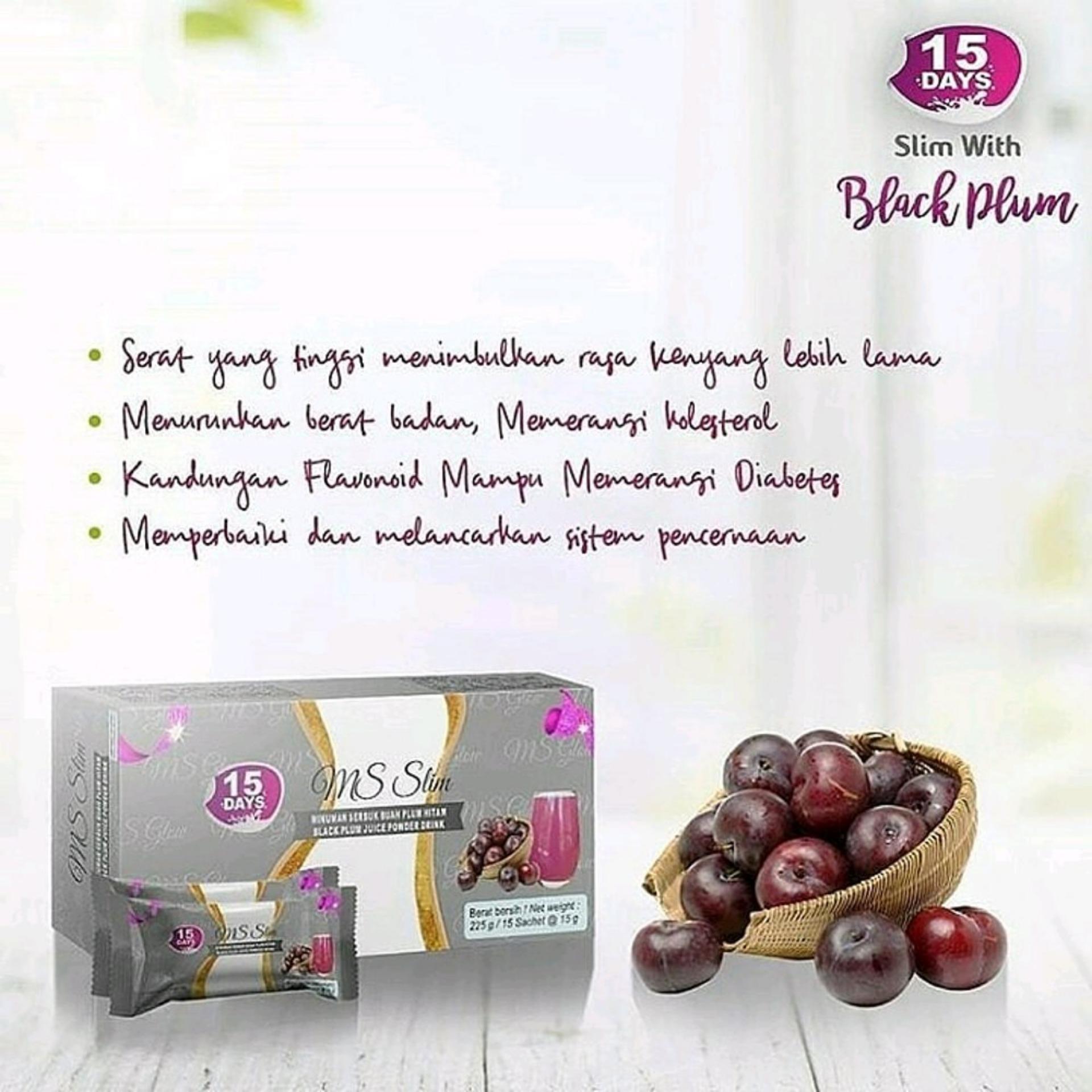 Black Plum Slimming Drink Ms Glow