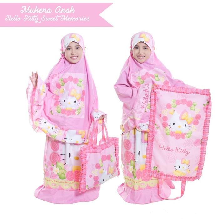 henddia Mukena anak SD size S (4-6thn) karakter, FROZEN, HELLO KITTY, PRINCESS, MARSHA and the BEAR bahan katun, tas sajadah Mukena anak SD size S (4-6thn) karakter, FROZEN, HELLO KITTY, PRINCESS, MARSHA and the BEAR bahan katun, tas sajadah