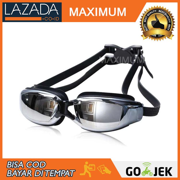 Kacamata Renang Minus 2.5 - Anti Fog UV Protection G7800M