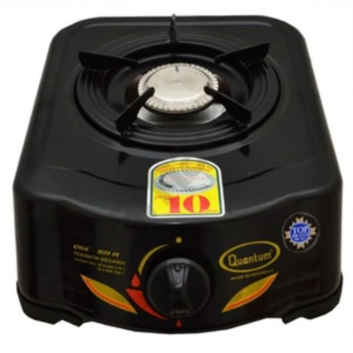 ORIGINAL!!! kompor gas quantum QGC 101R hitam - PgArL3