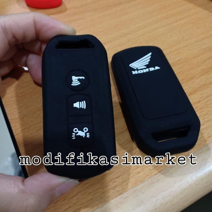 KONDOM KUNCI COVER KUNCI SILIKON KUNCI HONDA SCOOPY FI 2017 IMPOR