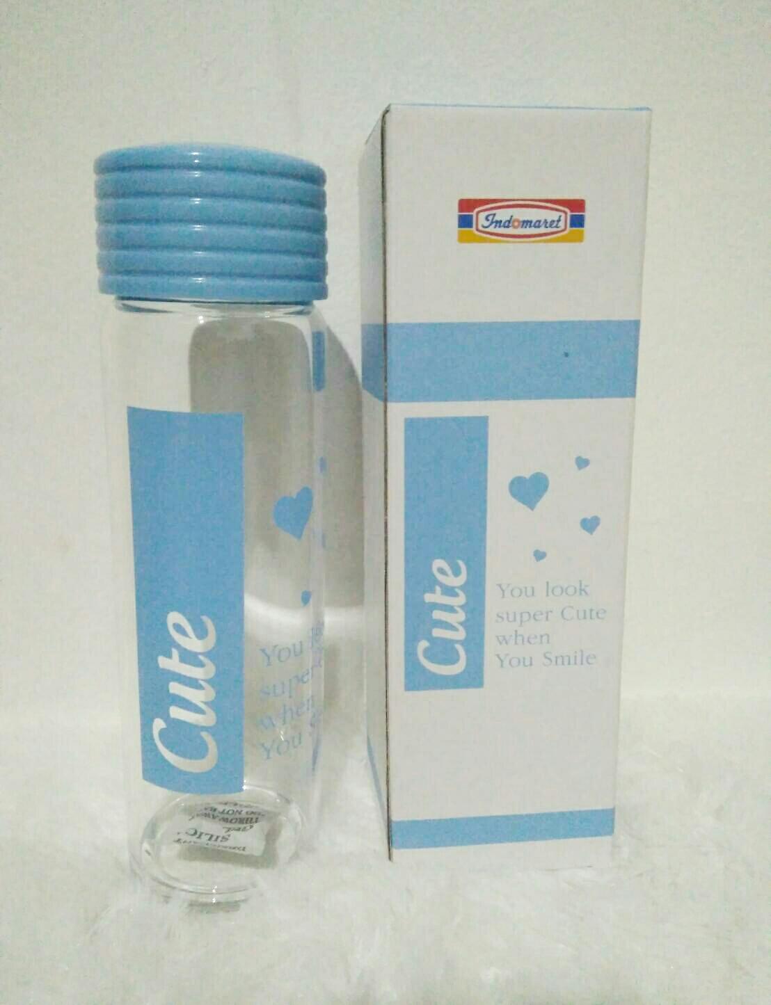 Botol kaca indomaret 350ml