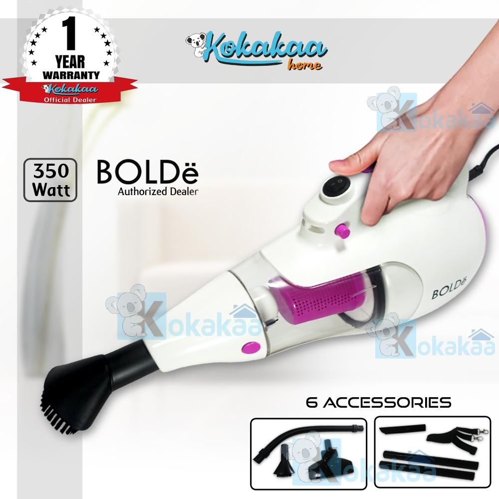 Bolde Super Hoover CYCLONE Vacuum Cleaner with Elastic Hose & Blower Bundle Vacum Cleaner - Putih-Ungu