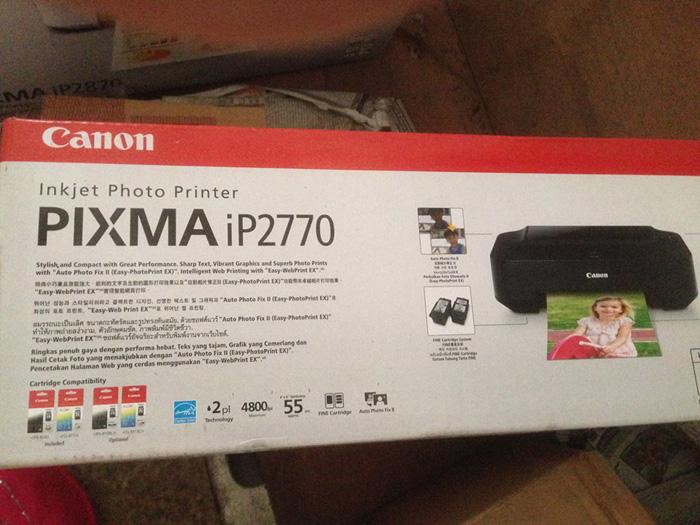 Printer canon ip 2770