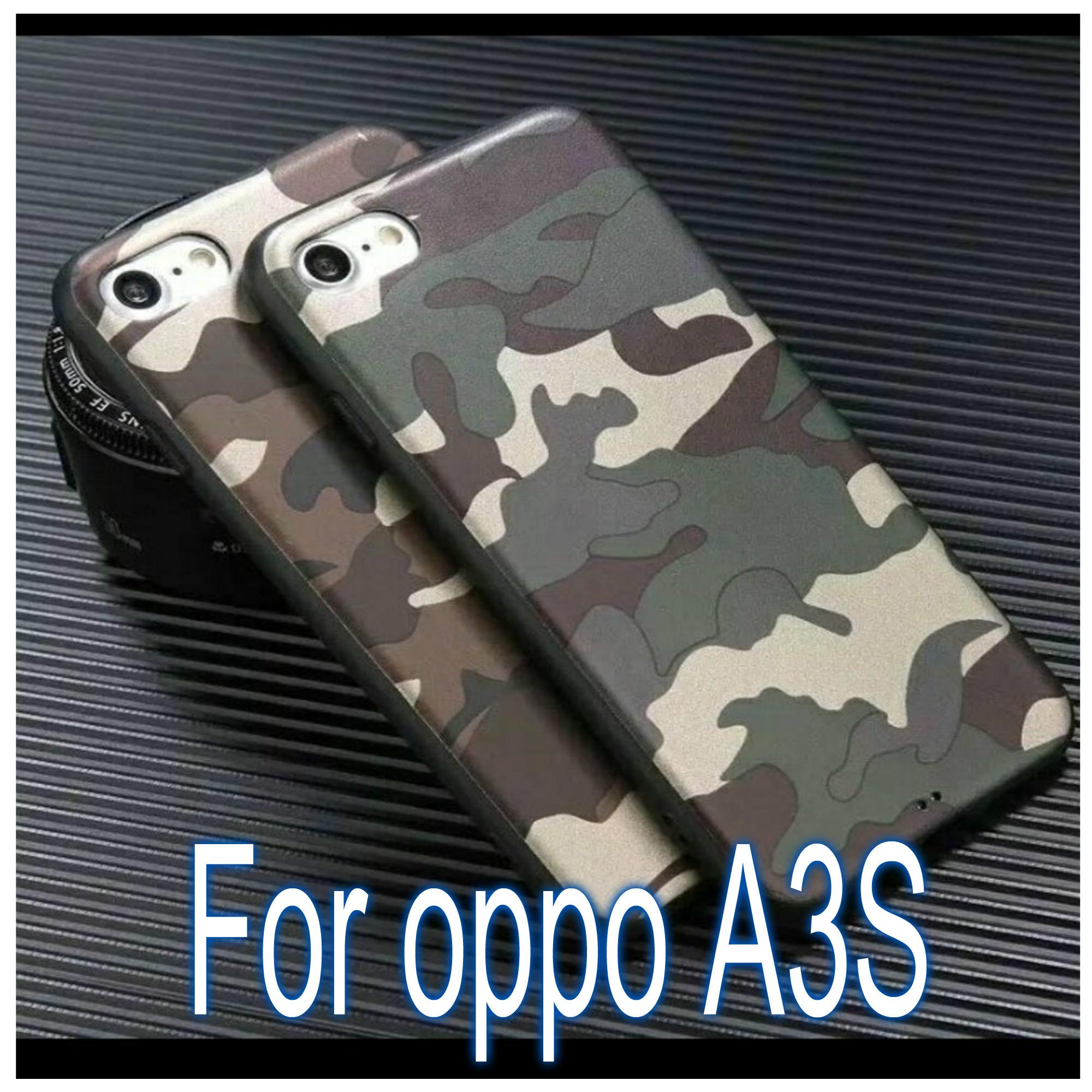 Softcase case Army Loreng for OPPO A3S