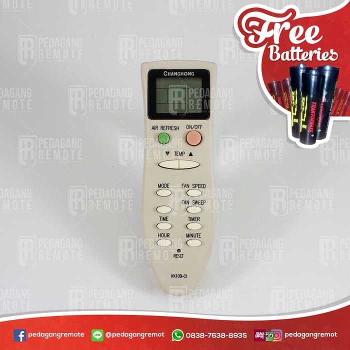 Sedang Diskon!! Remot/Remote Ac Changhong Kk10B-C1 Ori/Original - ready stock