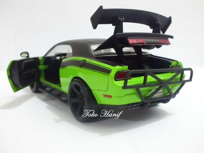 PROMO Diecast Miniatur Replika Letty Dodge Challenger SRT8 Fast & Furious TERLARIS BERKUALITAS