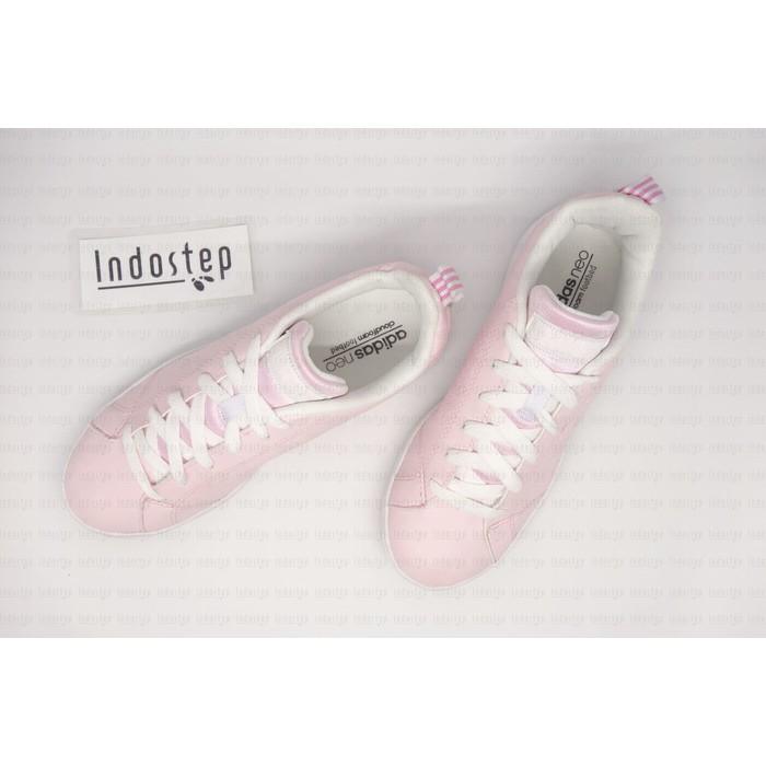 Promo Sepatu ORIGINAL Adidas Neo Advantage Soft Pink Gratis Ongkir